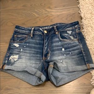 American eagle jean shorts